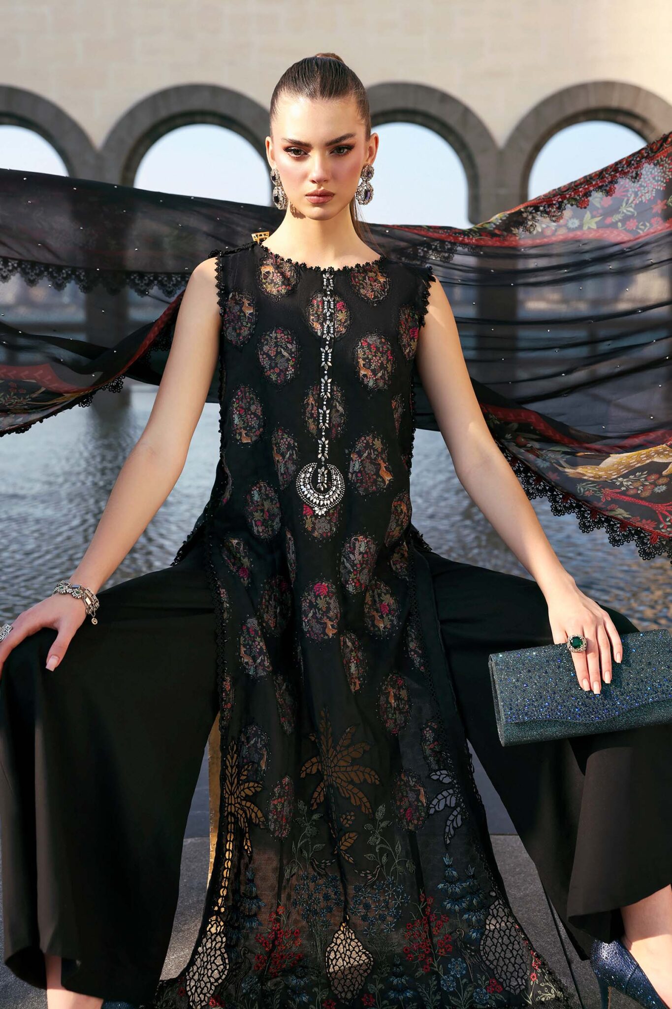 5B Maria B Luxury Lawn 5