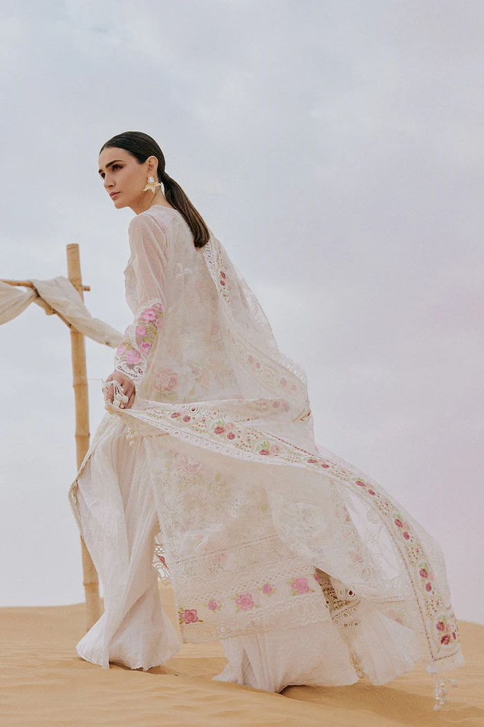 Saira Rizwan Luxury Lawn 2026 | IZEL-SRL26-09 2
