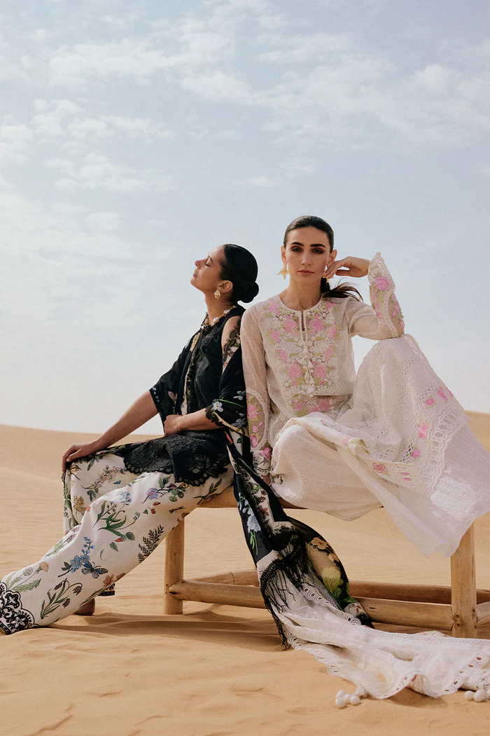 Saira Rizwan Luxury Lawn 2026 | IZEL-SRL26-09 3