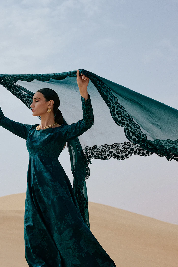 Saira Rizwan Luxury Lawn 2026 | ZOMOROD-SRL26-10 2