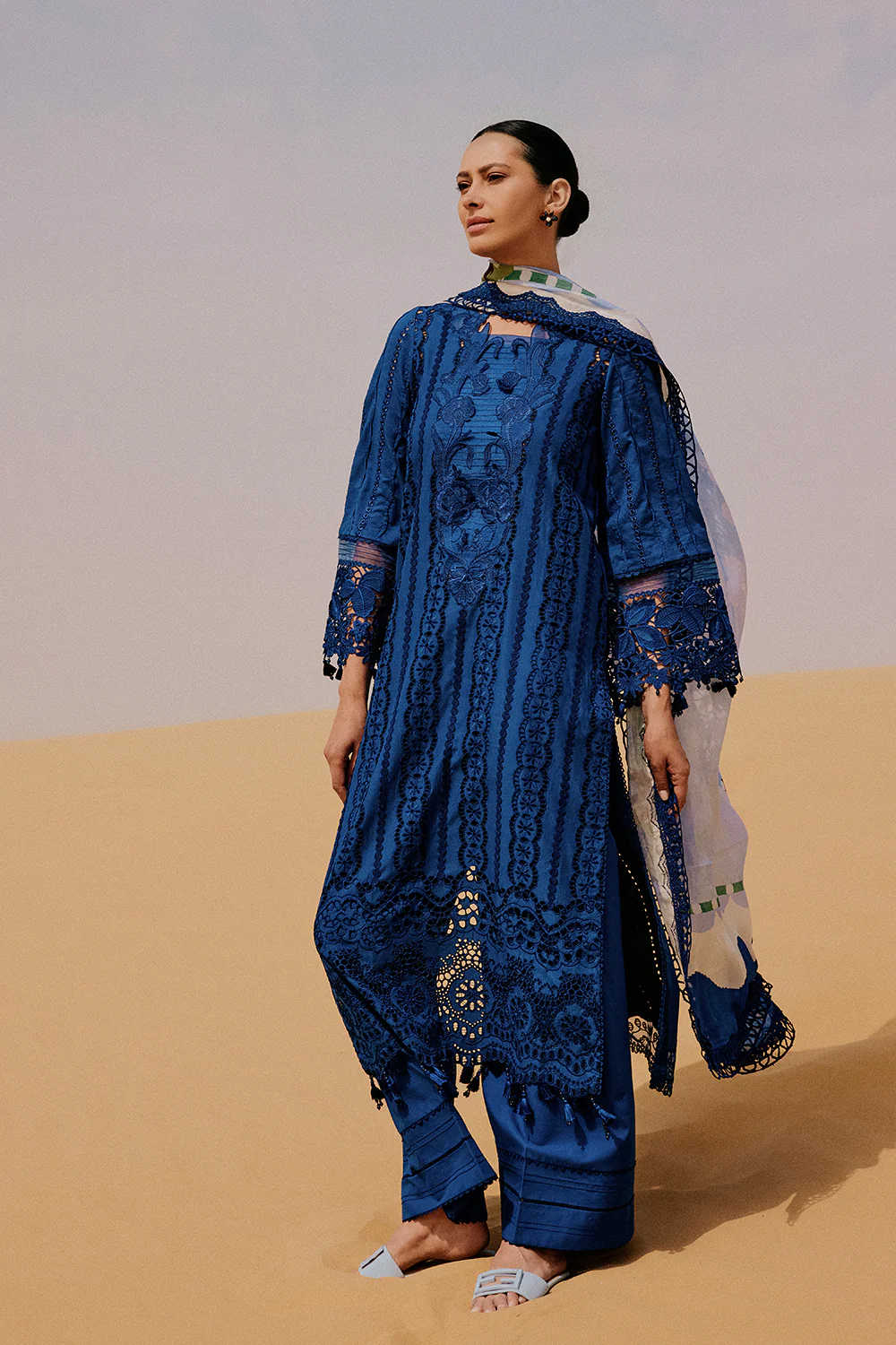 Saira Rizwan Luxury Lawn 2026 | NEA-SRL26-01
