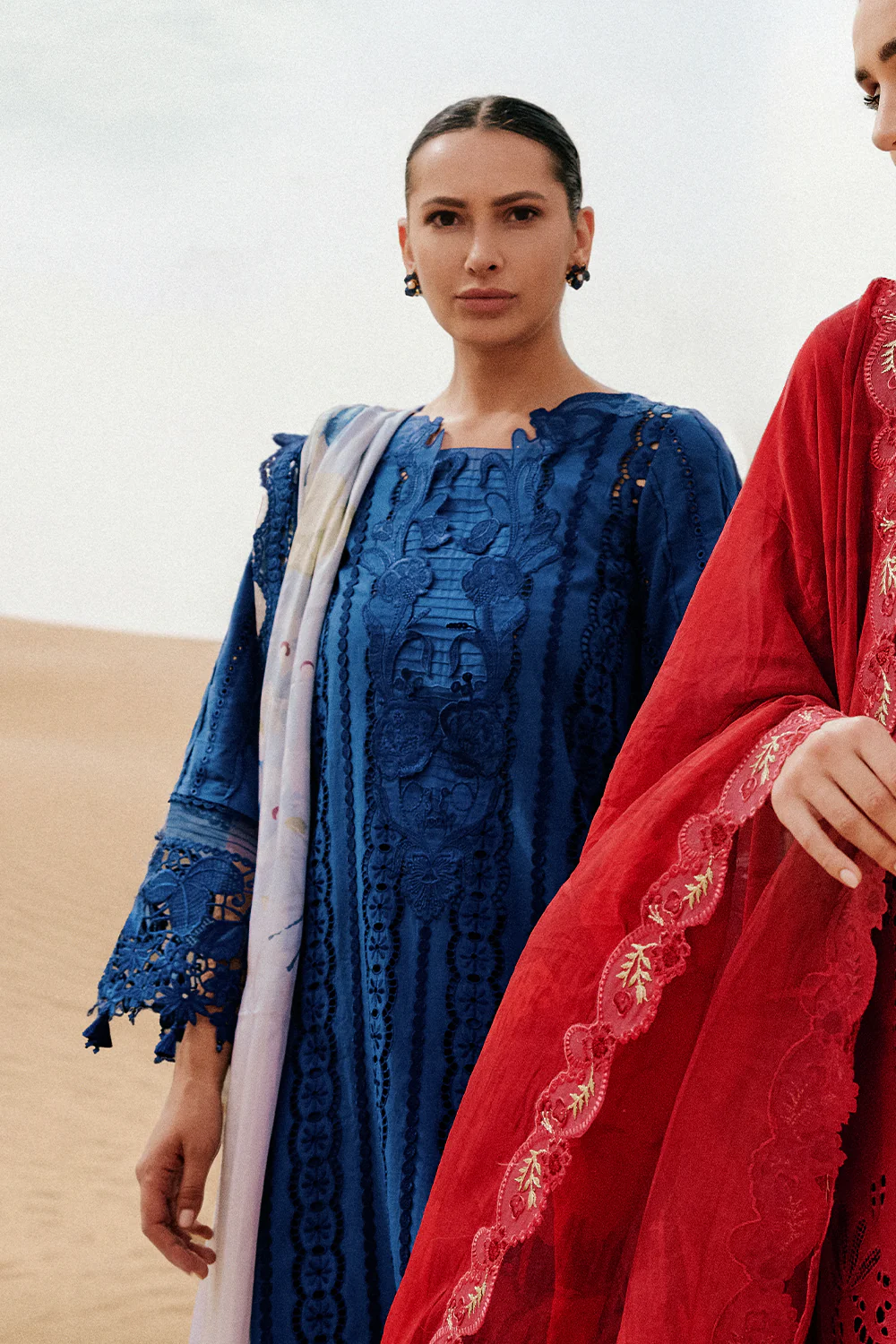 Saira Rizwan Luxury Lawn 2026 | NEA-SRL26-01 4