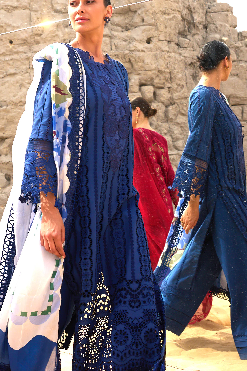 Saira Rizwan Luxury Lawn 2026 | NEA-SRL26-01 5