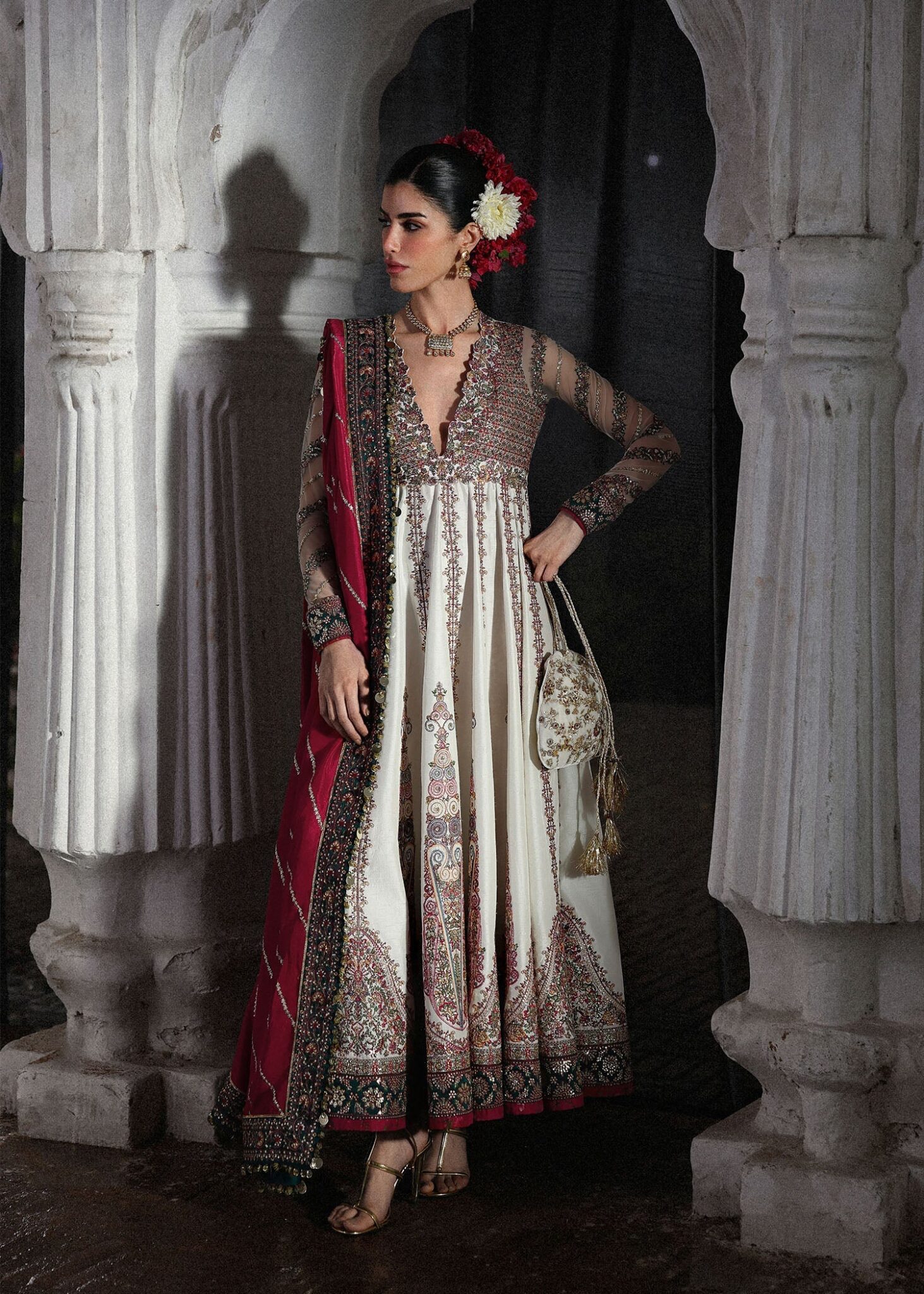 Hussain Rehar Festive Unstitched 26 || Madhu Bala