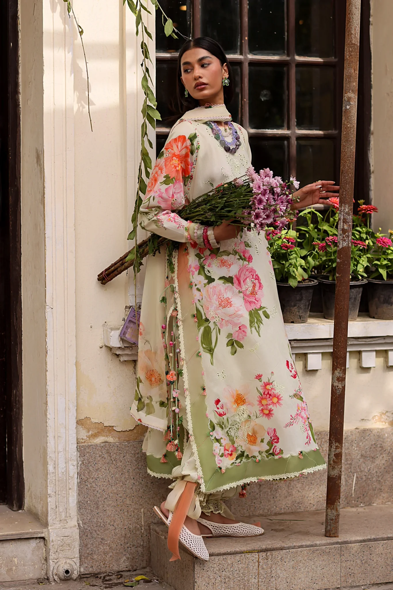 Zaha Festive Lawn’26 | Wildflower Collection || DAHLIA (ZF26-06)