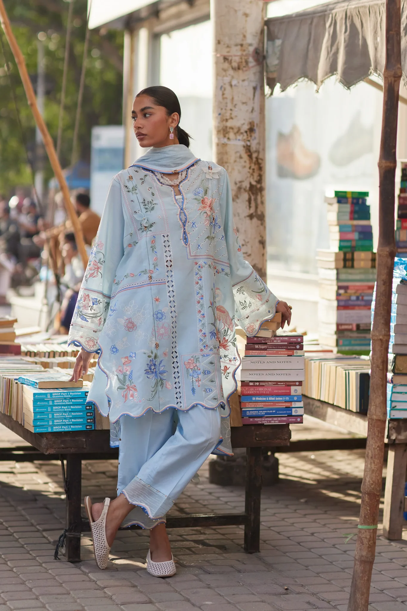 Zaha Festive Lawn’26 | Wildflower Collection || FORGET ME NOT BREEZE (ZF26-10)