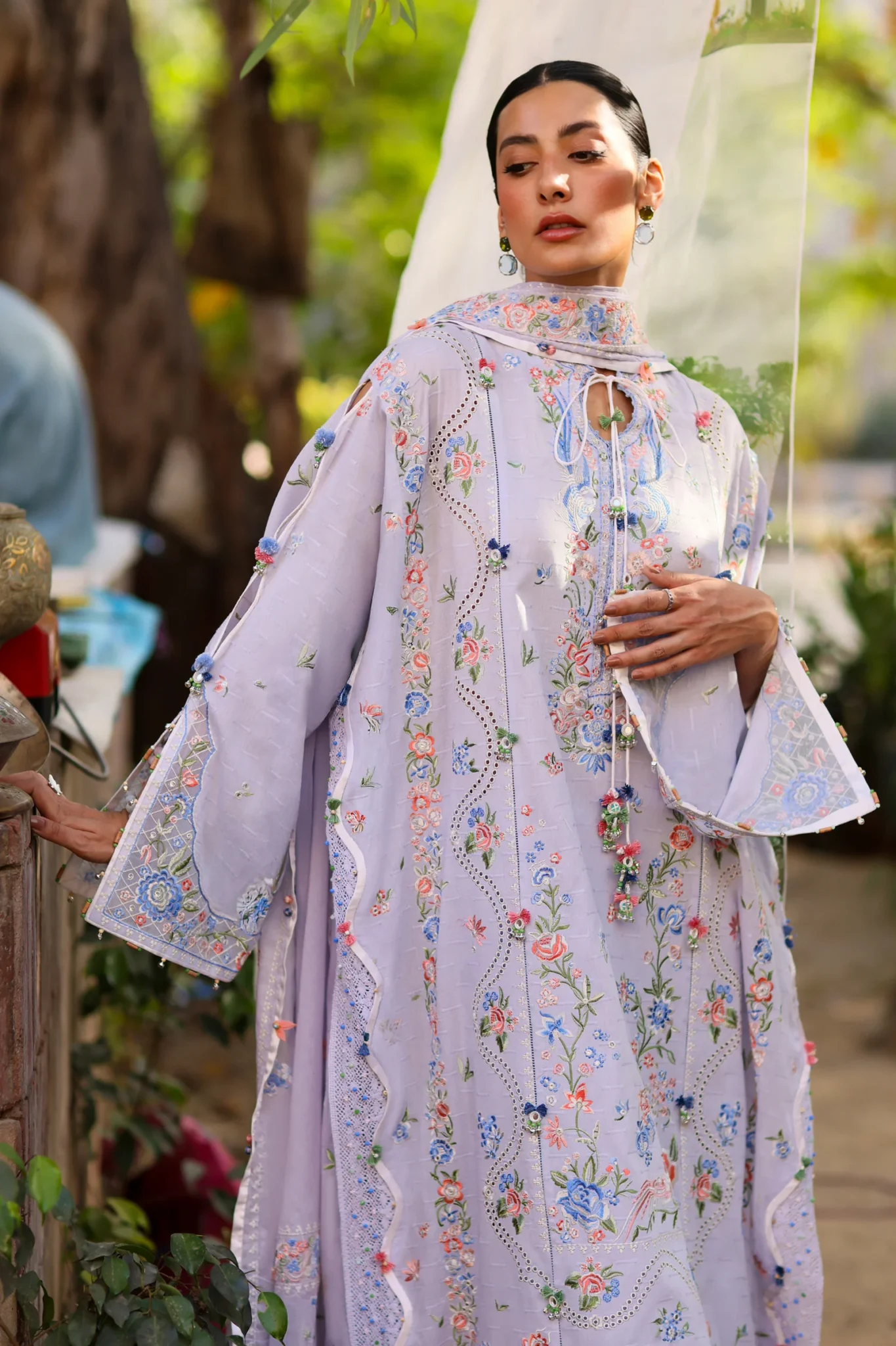 Zaha Festive Lawn’26 | Wildflower Collection || PERIWINKLE MUSE (ZF26-11)