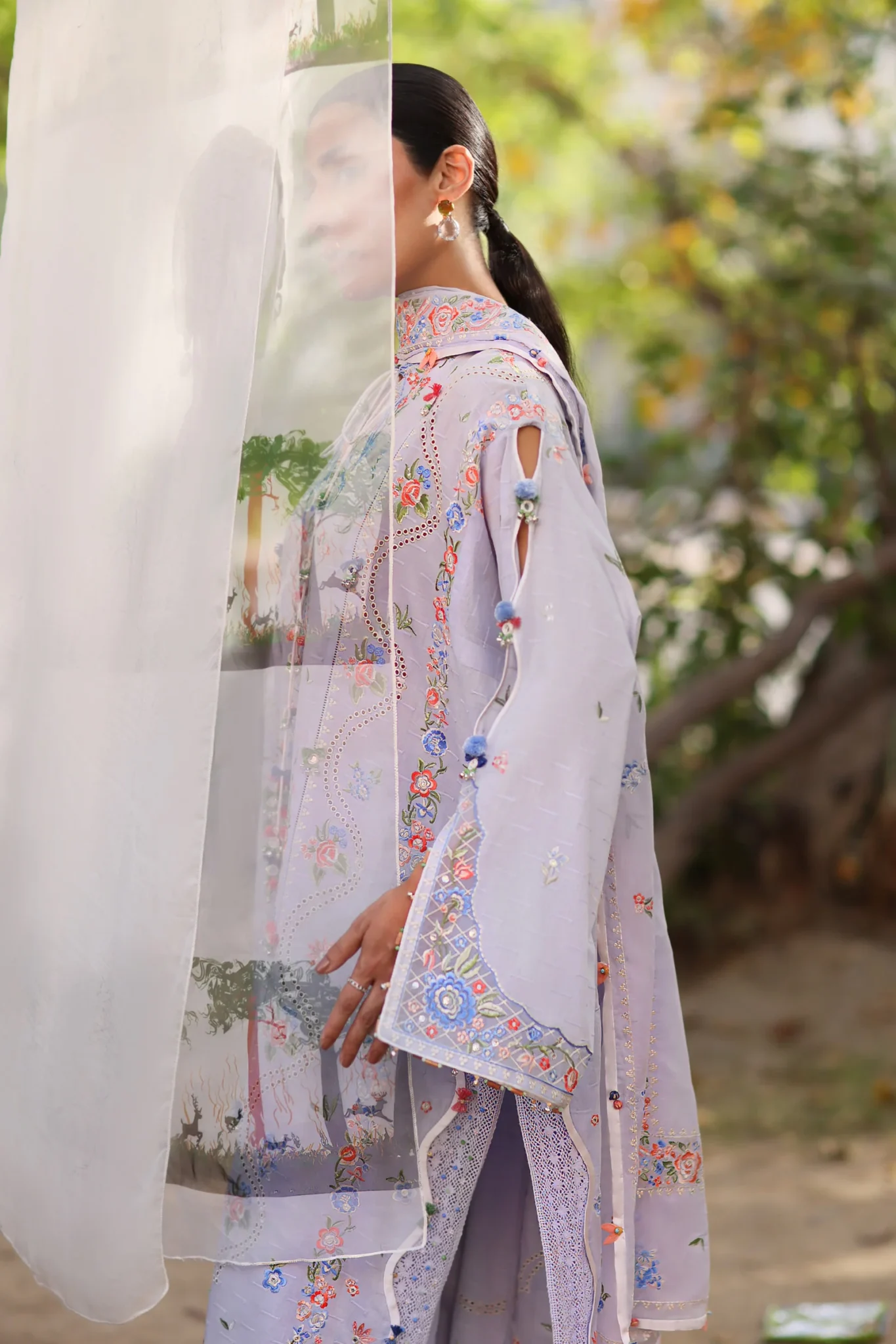 Zaha Festive Lawn’26 | Wildflower Collection || PERIWINKLE MUSE (ZF26-11) 2