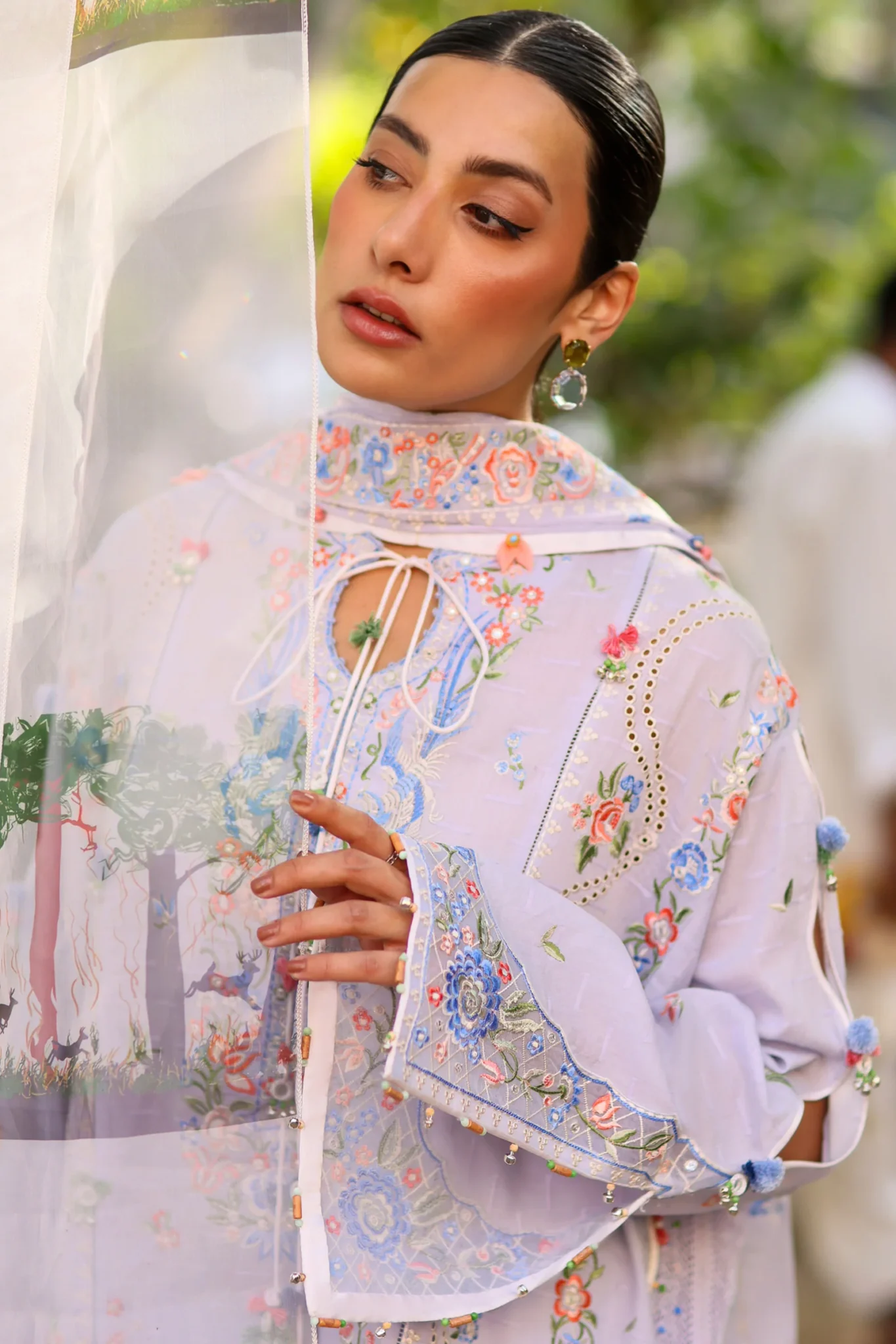 Zaha Festive Lawn’26 | Wildflower Collection || PERIWINKLE MUSE (ZF26-11) 4