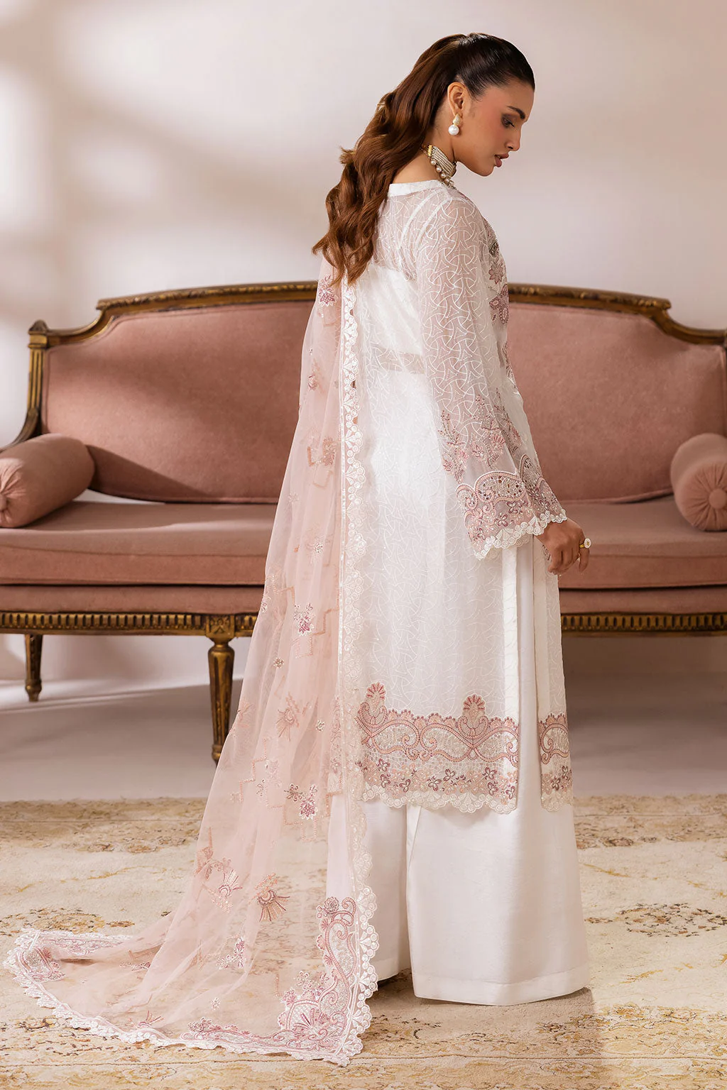 Ramsha Satrangi Chiffon Collection 2026 || ST-106 3