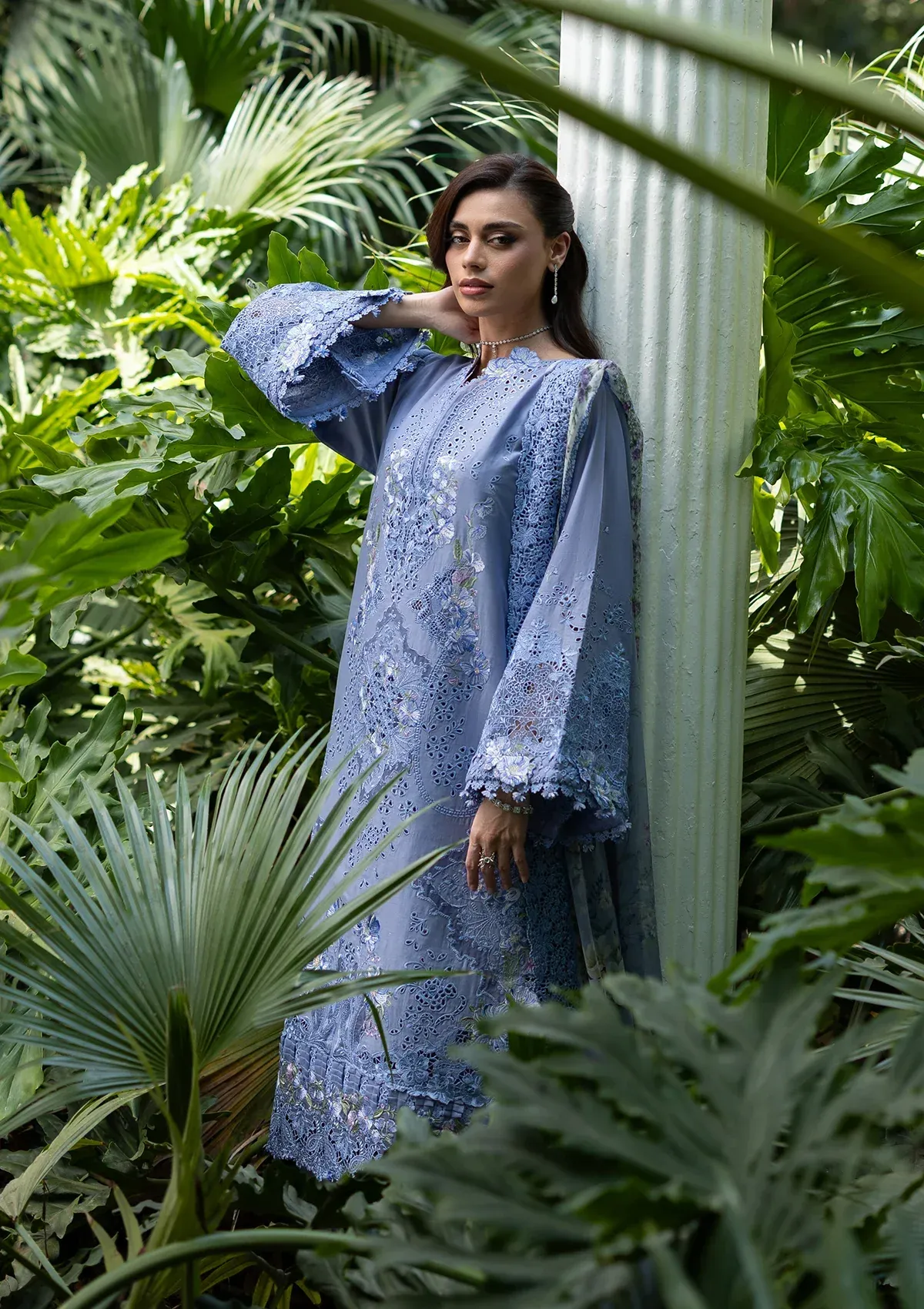 Elaf Luxury Lawn Vol 2 | 2026 || ELQ-2B LAVENDER LUXE 3