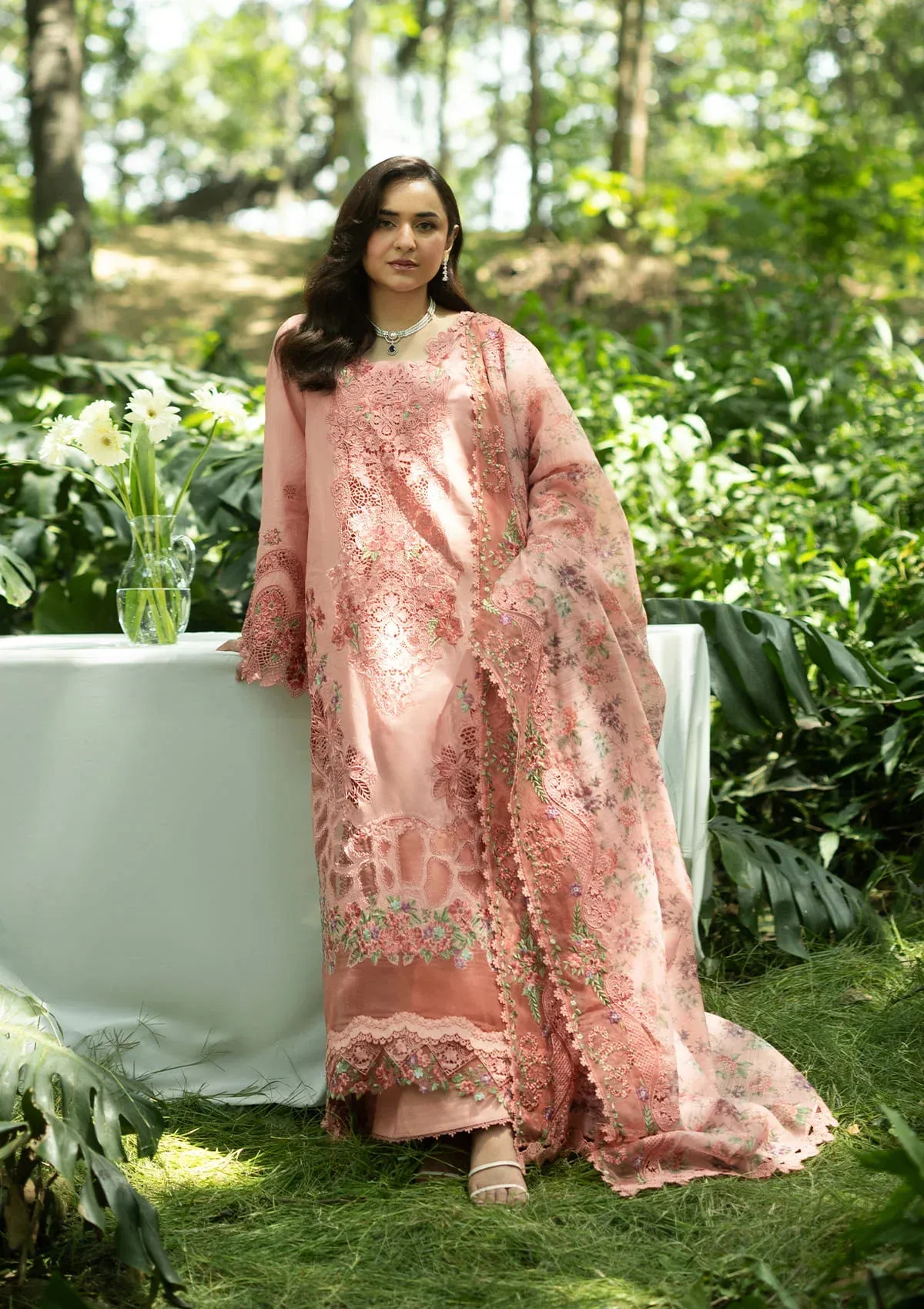 Elaf Luxury Lawn Vol 2 | 2026 || ELQ-5A ENDLESS LOVE