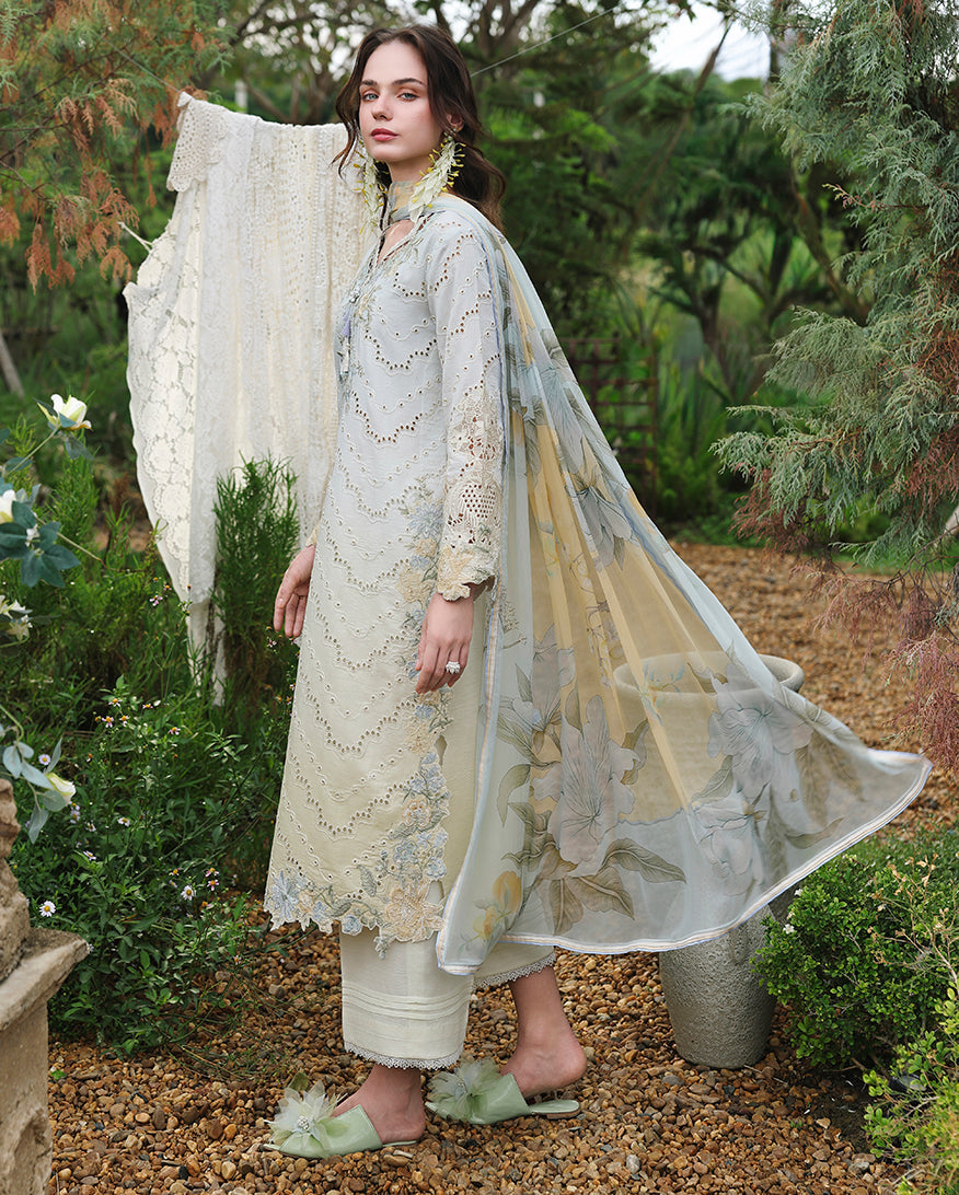 MUSHQ / MUSHQ HEMLINE SECRET GARDEN V3 Mushq Ivory Botanica 2
