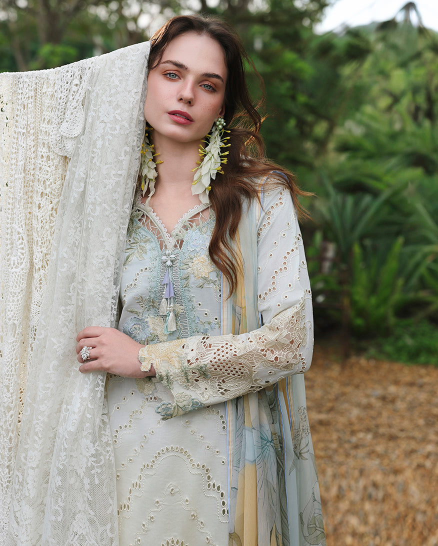 MUSHQ / MUSHQ HEMLINE SECRET GARDEN V3 Mushq Ivory Botanica 3